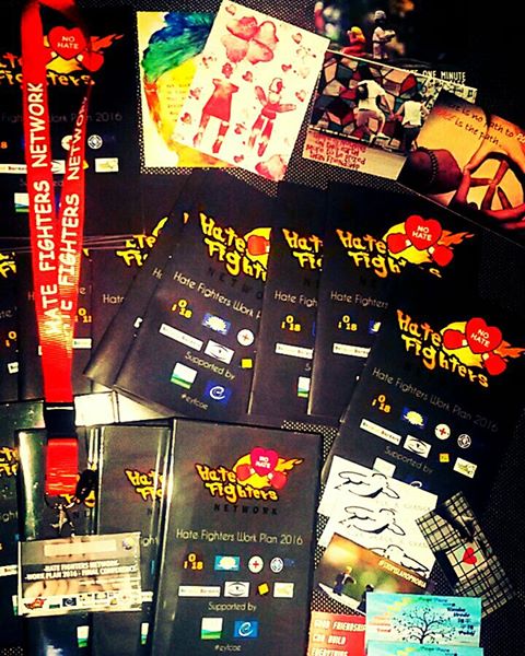 Hate Fighters booklet
