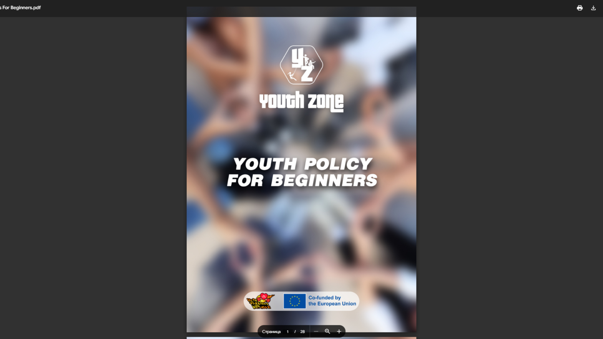 Youth Policy For Beginners – Youth Zone