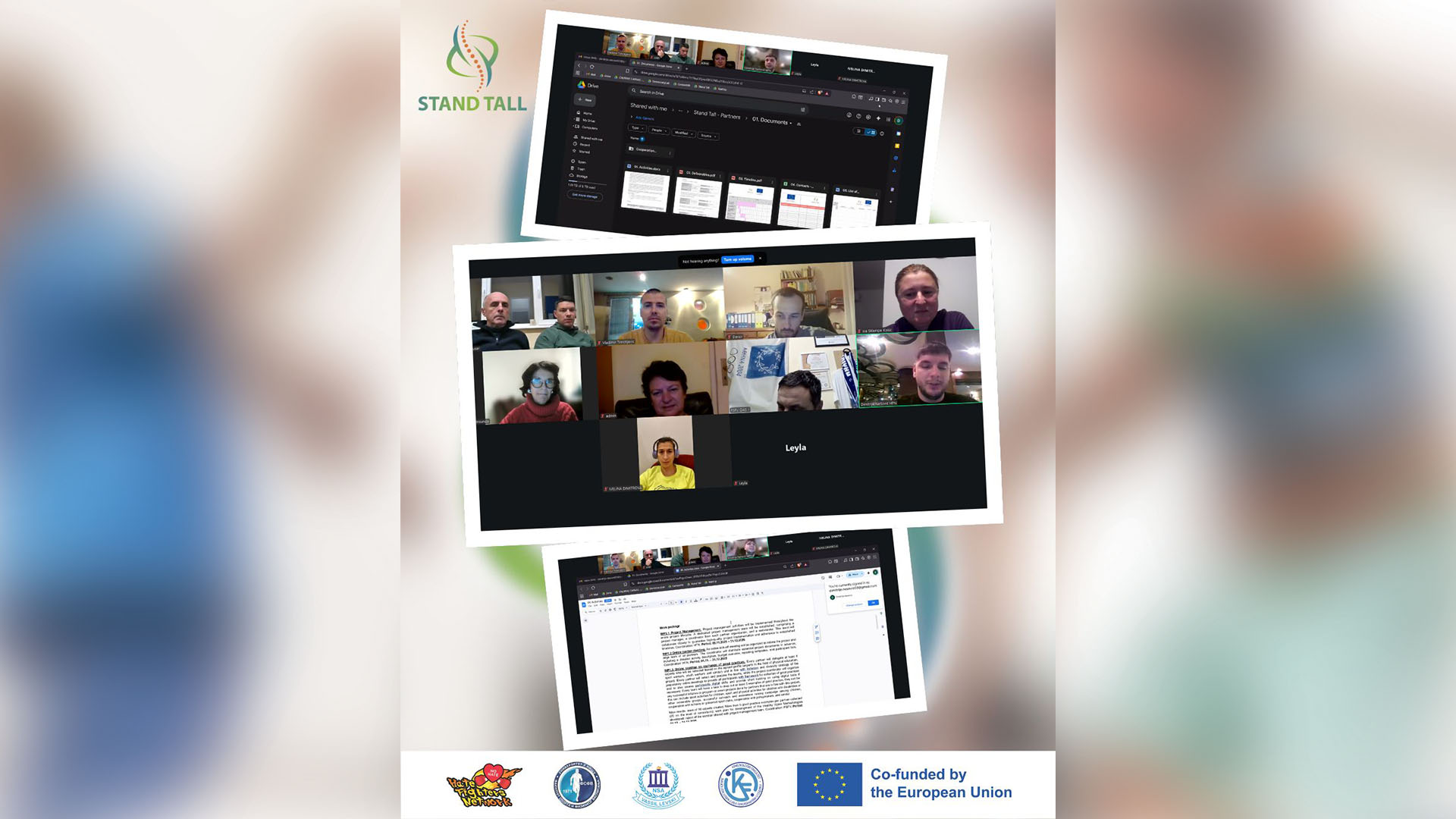 Stand Tall – Online Kick Off Meeting